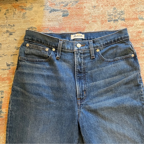 Madewell Women's Perfect Vintage Straight Jean in Mayfield Wash - Picture 6 of 9